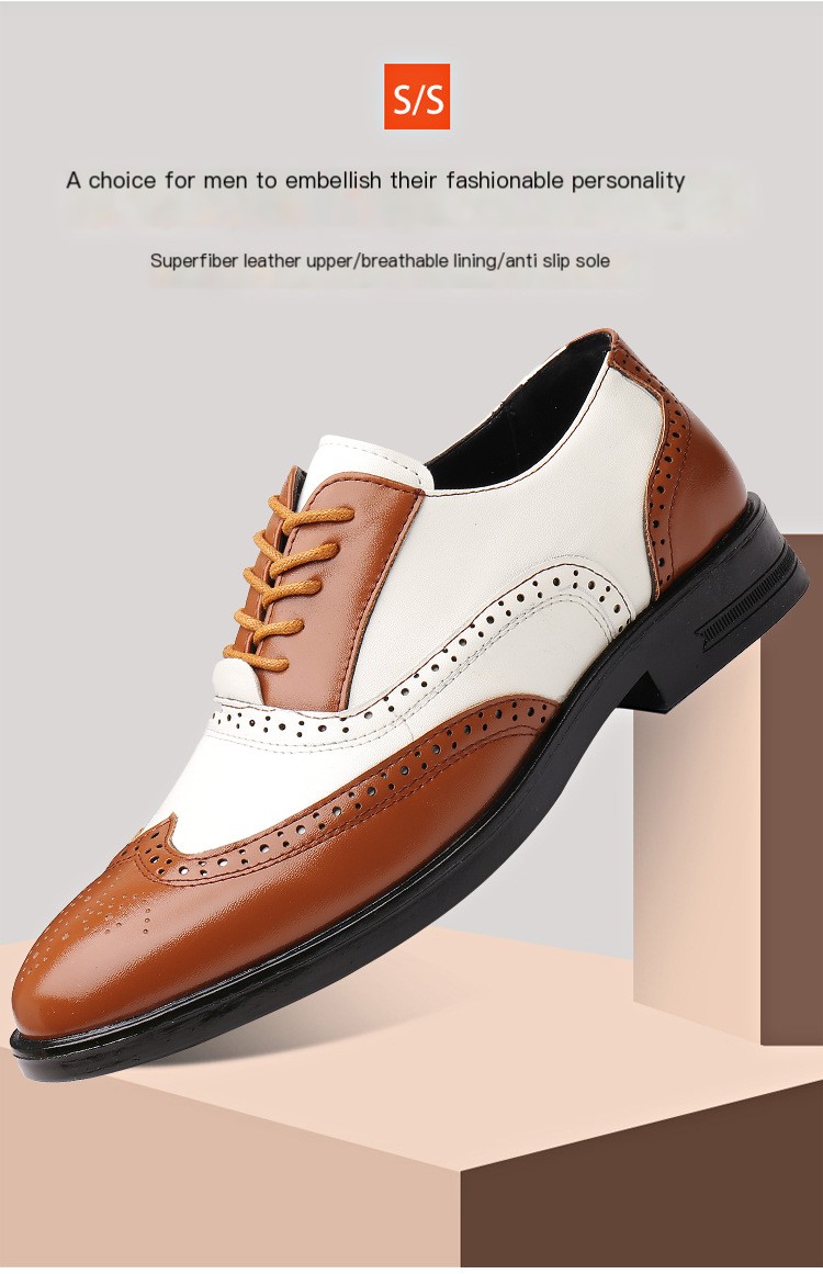 Salvator Brogue Dress Shoe 2