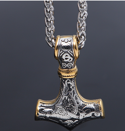 Thor's Hammer Necklace Image 3