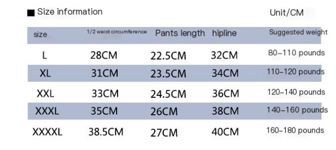 Cotton Crotch Sanitary Pants