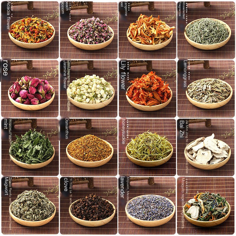 Herbal sachet ingredients