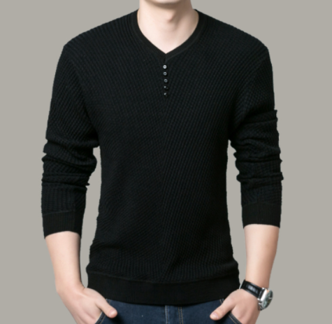 Men's Knit Pullover Image 3