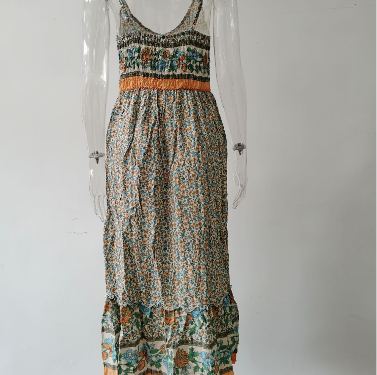 Vintage Floral Dress 8