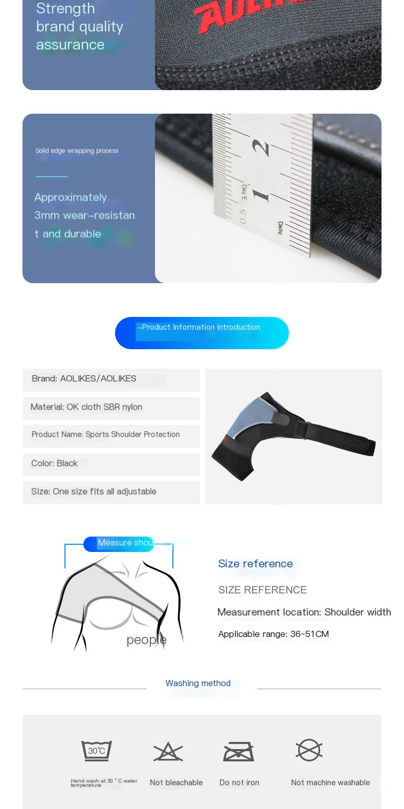 Supportive Shoulder Brace