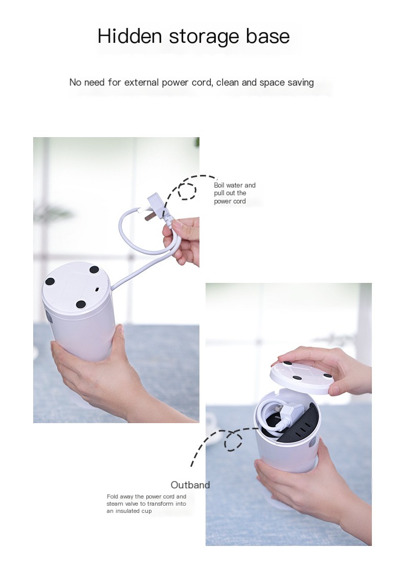 Enjoy instant hot water