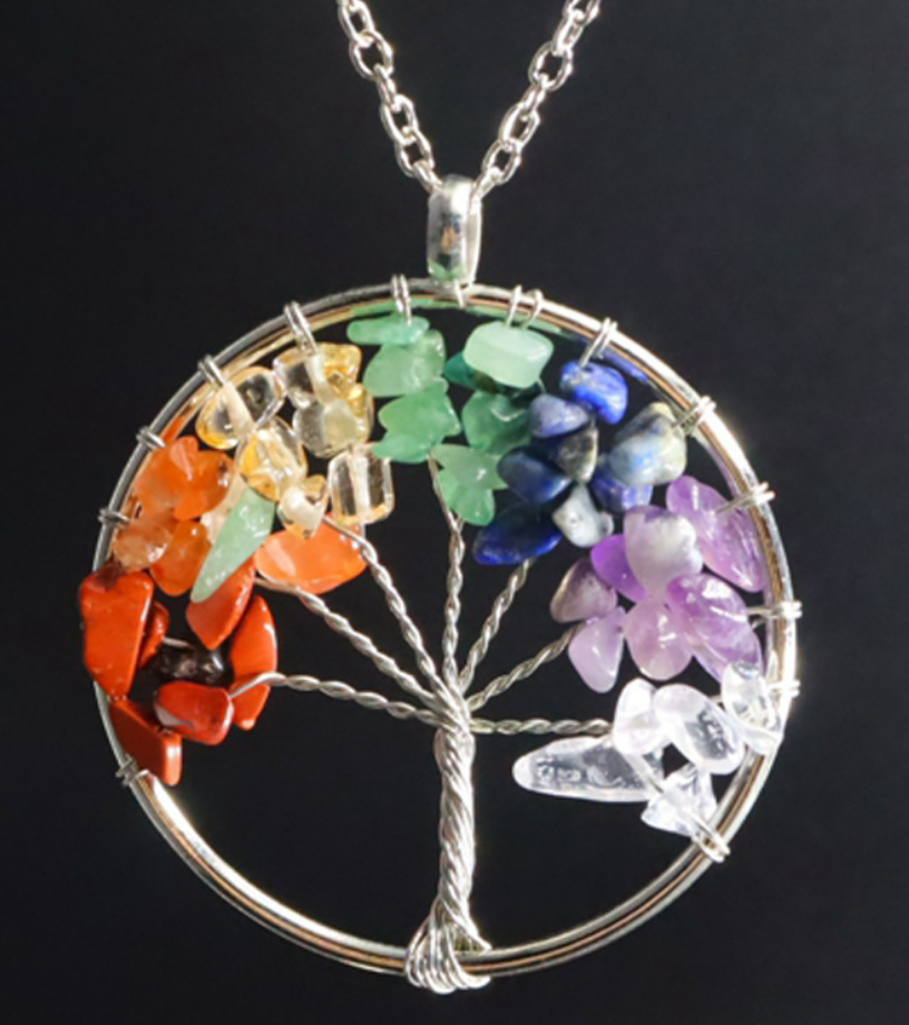 Tree of Life Zircon Necklace