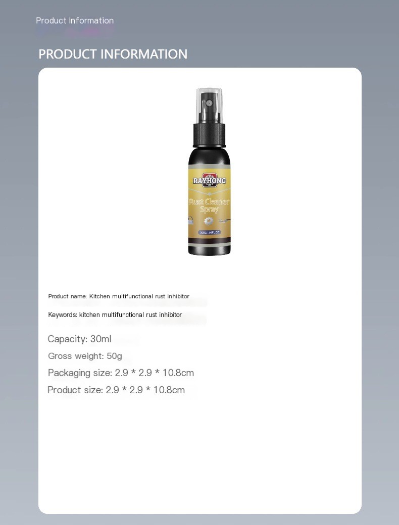 Rayhong Rust Remover