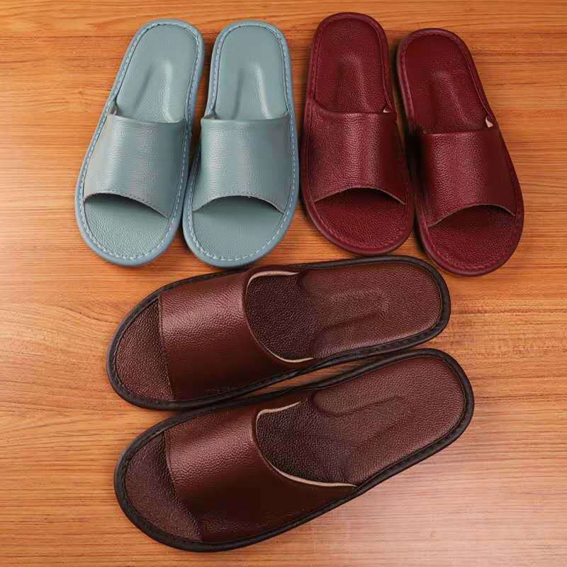 Home Leather Slippers