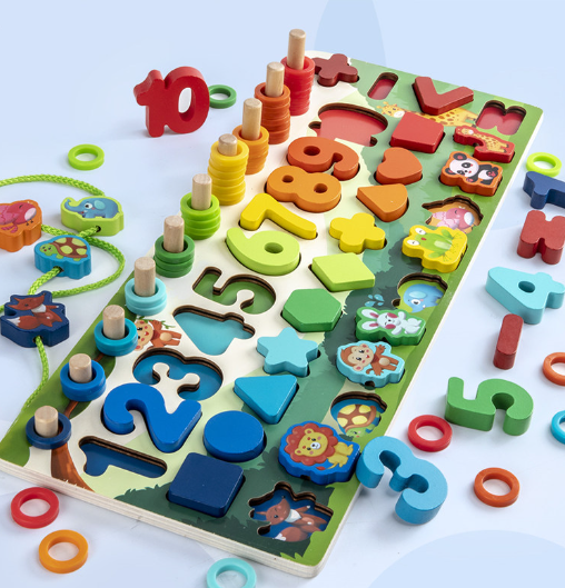 Dinosaur Number Logarithmic Board