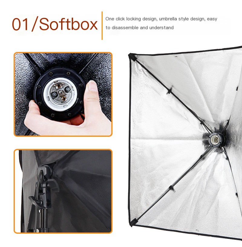 Portrait lighting setup