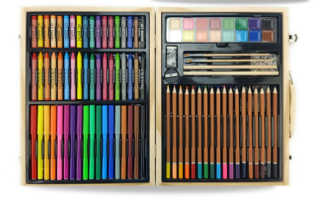 Lock Color Pencil Box Bag Image 2