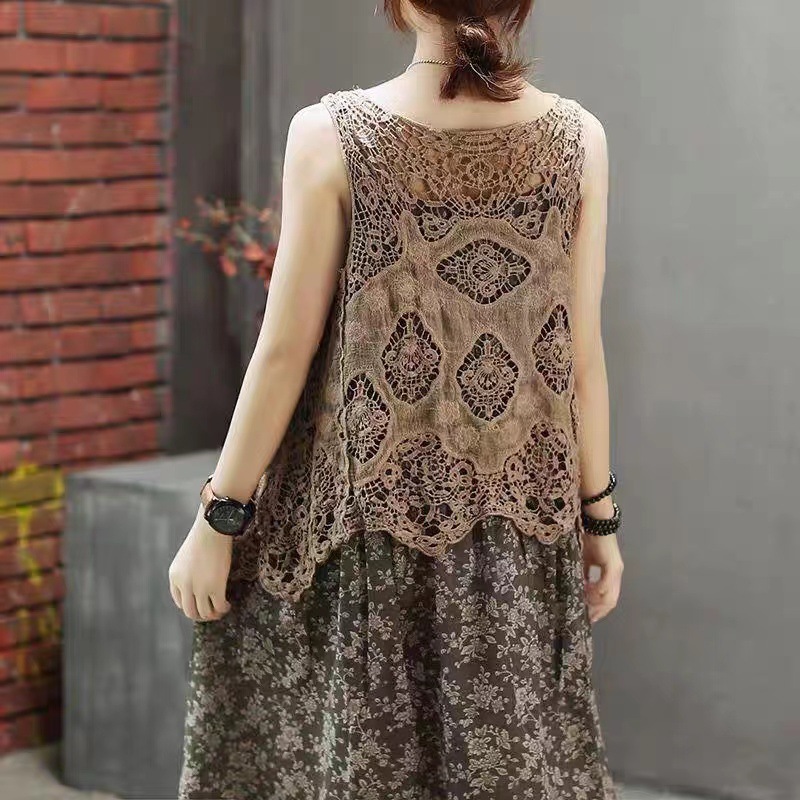 Bohemian Crochet Lace Cardigan 4
