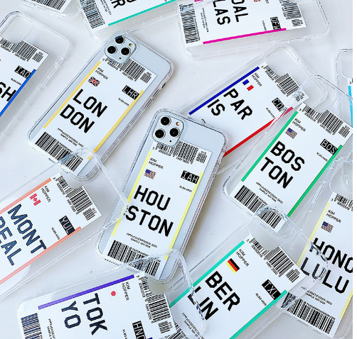 Ticket Phone Case Design 3