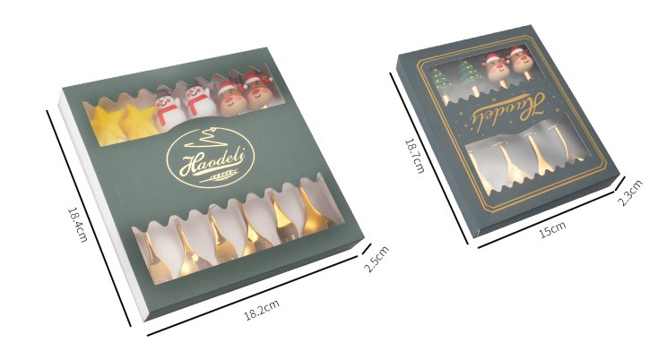 Christmas Spoon and Fork Set Image 3