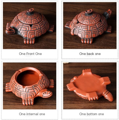 Black Turtle Ashtray