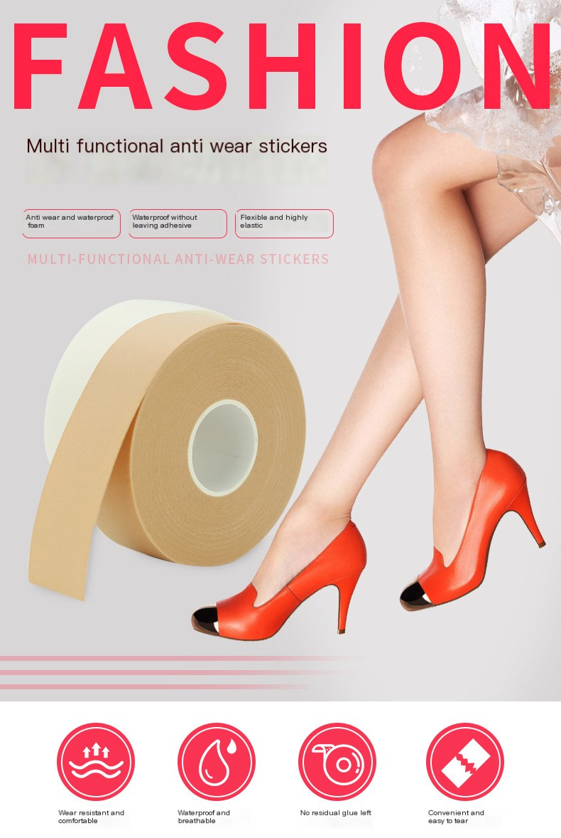Anti-Rubbing Heel Tape