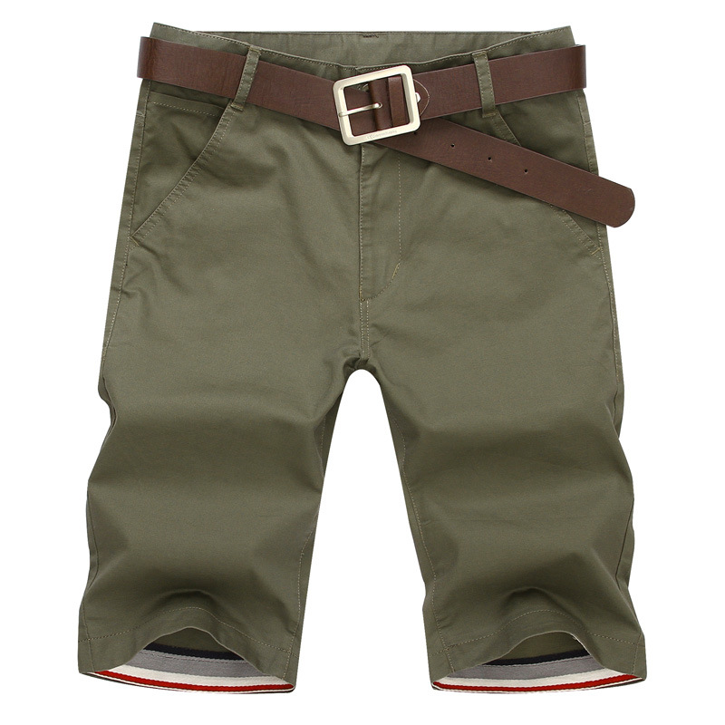 Men's Casual Cotton-Linen Shorts