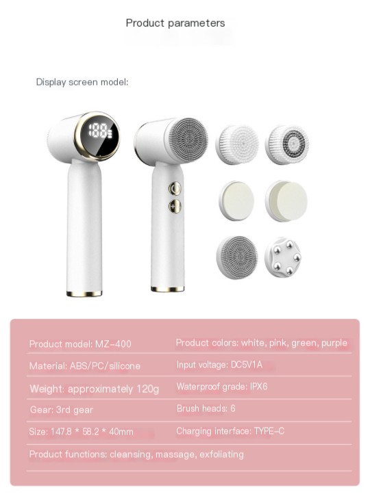 Farah Facial + Body Cleansing Brush Image 1
