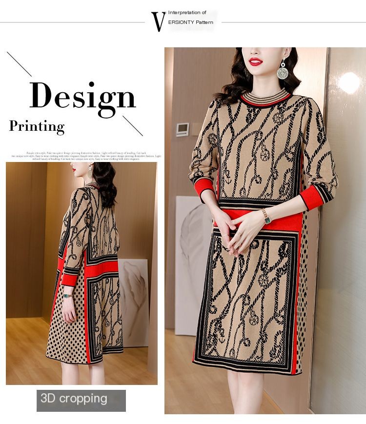 Vestido de lã Tânia Image 3