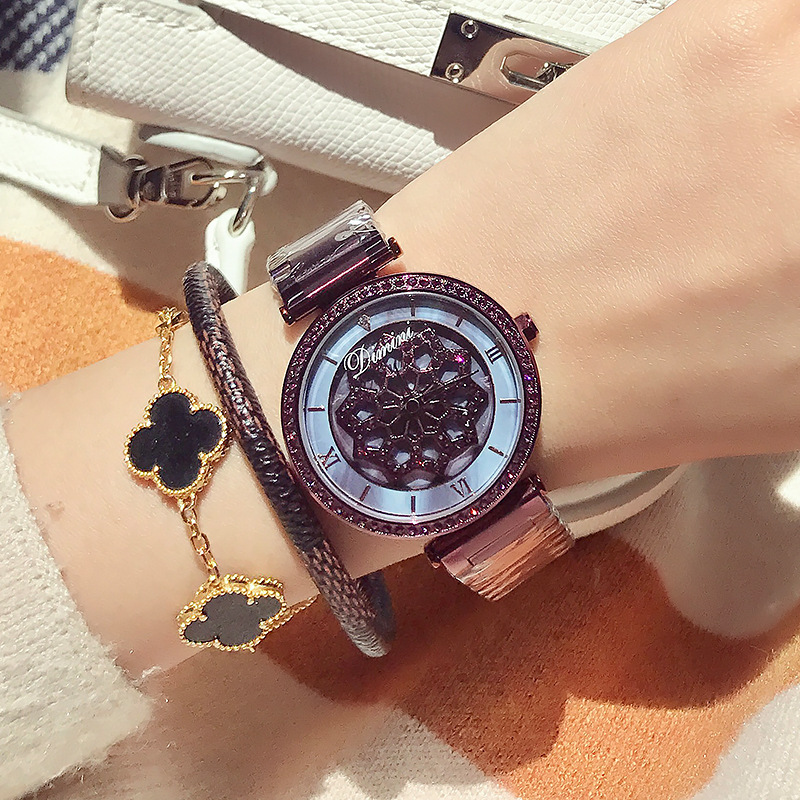 Diamond-studded Watch