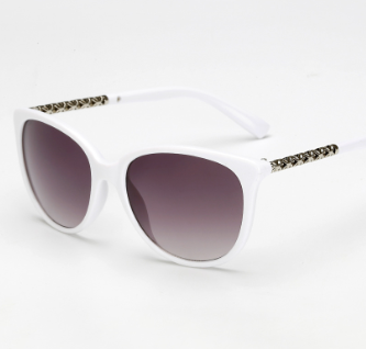 Rainbow Bridge Sunglasses White