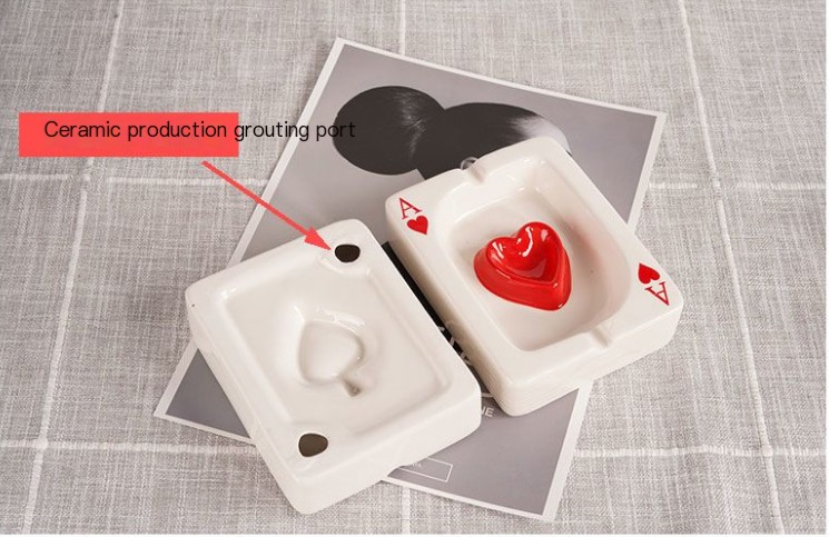 Ace Of Hearts Ashtray 7
