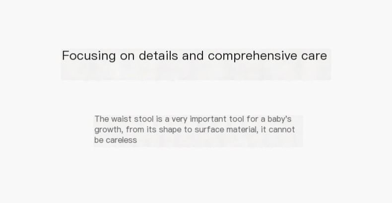 Jiabeixing Multi-functional Baby Strap Storage Single Stool Baby Waist Stool Holding Belt Maternal and Infant Supplies Substitute Hair Holding Baby Artifact