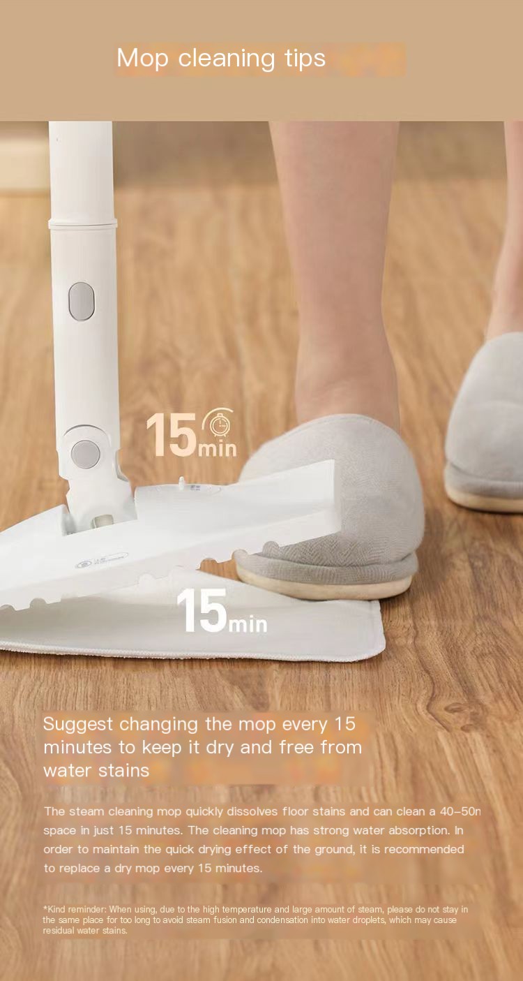Steam mop set