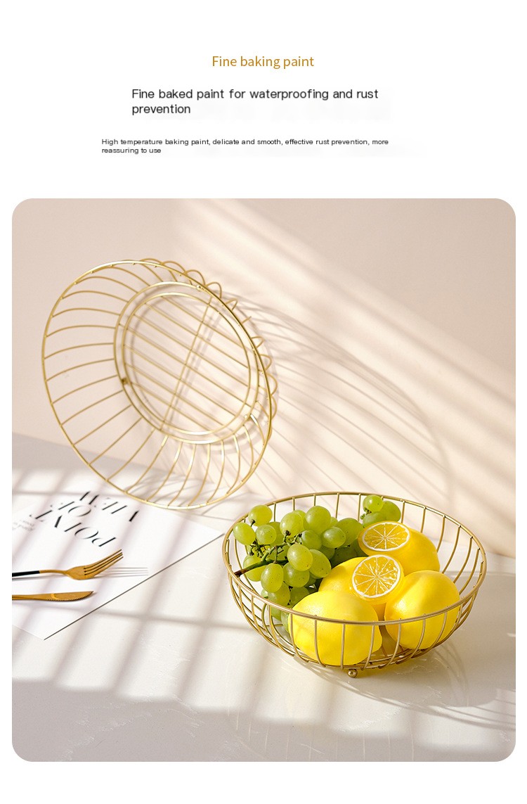 Nordic Iron Fruit Plate 6