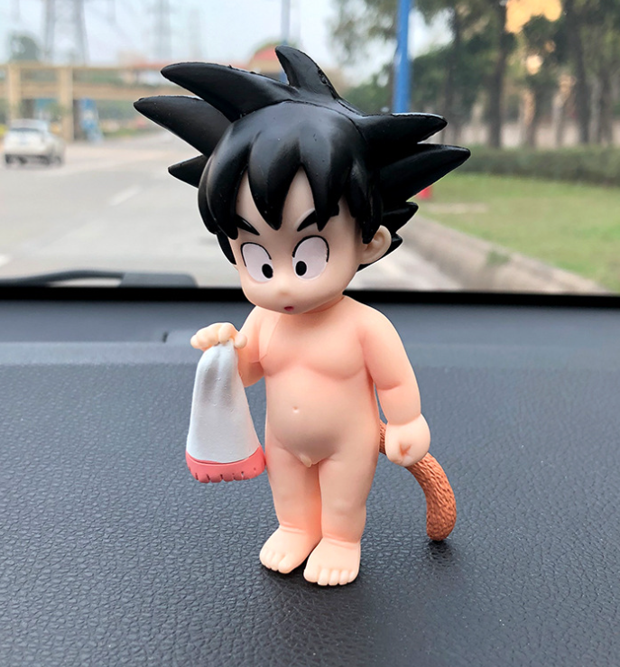 Figura de Goku em close