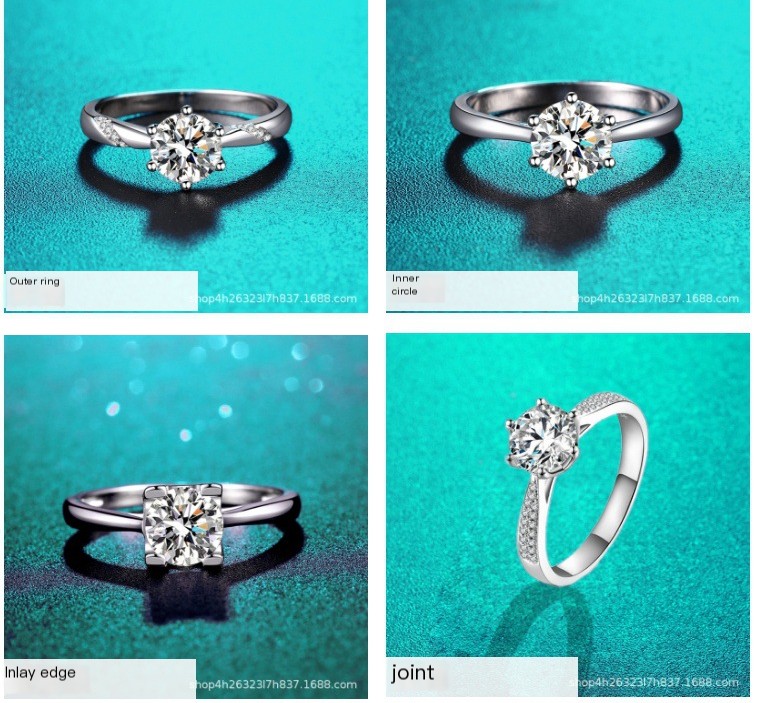 Moissanite Ring Image 2