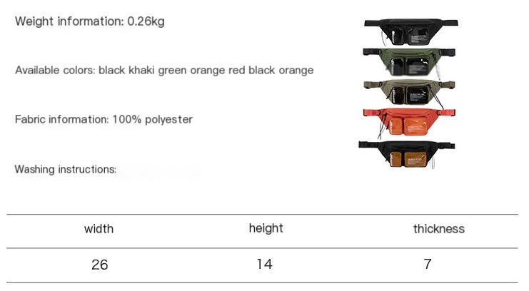 Trendy Chest Bag Image 1