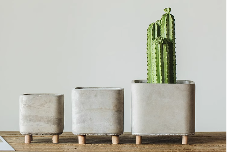 Cement Flower Pot Image 10