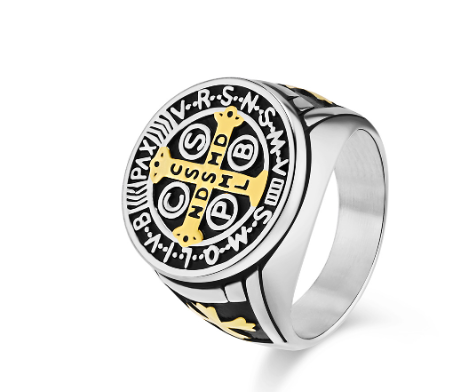 Saint Benedict Prayer Ring - Image 2