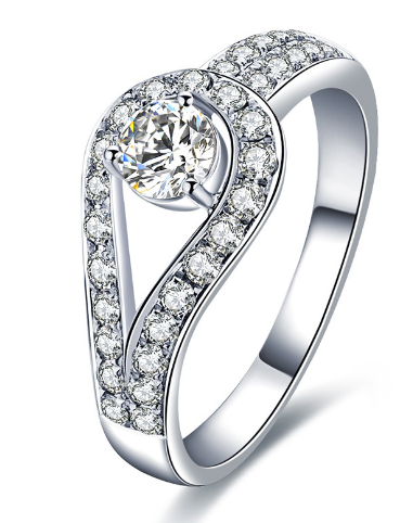 Zircon Engagement Ring 5