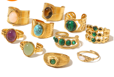 Natural Stone Ring Image 1