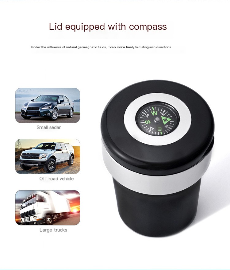 Car Compass Ashtray 6