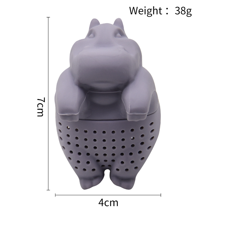 Silicone Hippo Tea Infuser