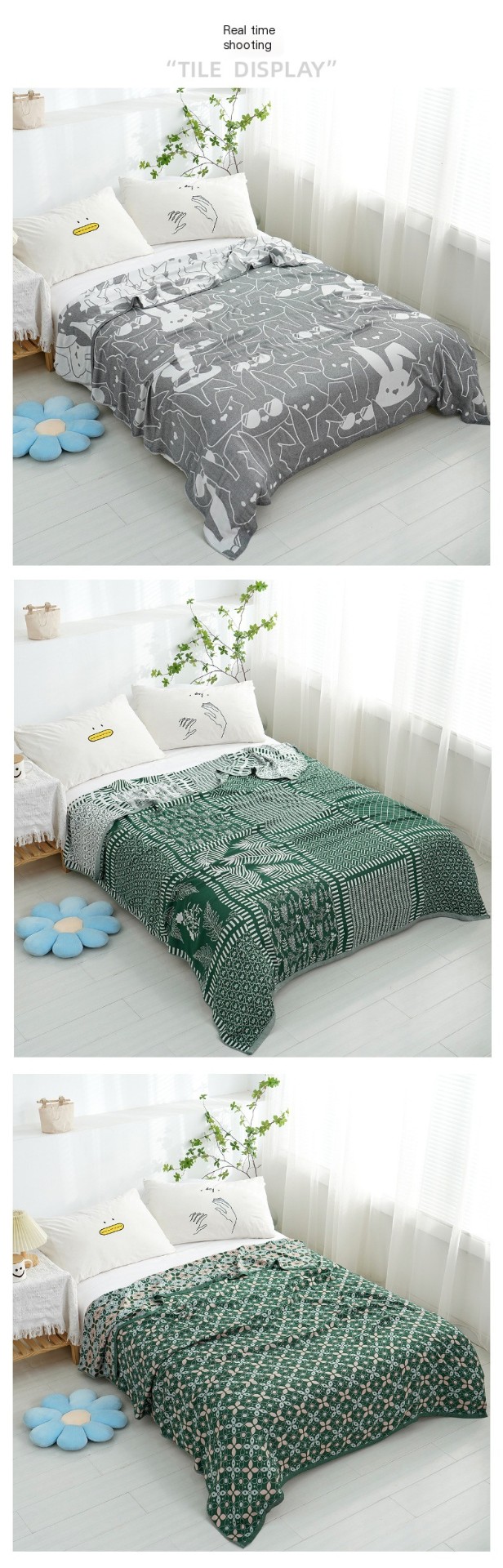 Bamboo Fiber Summer Blanket