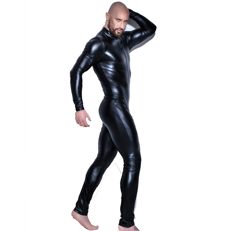 Patent Leather Bodysuit Image 2