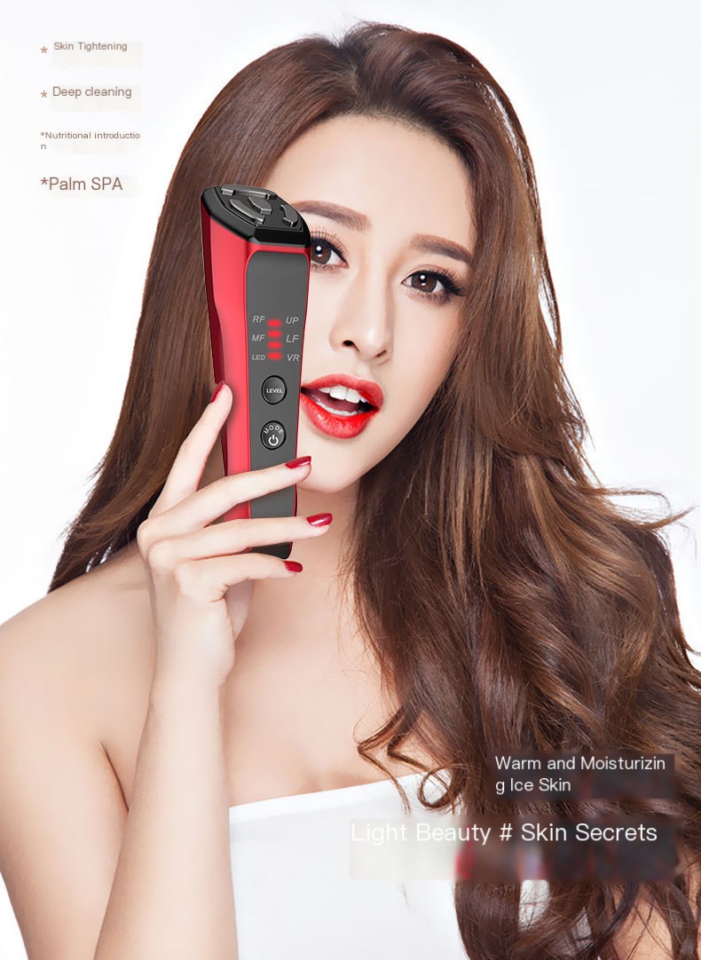 RF Beauty Device in Lake Blue