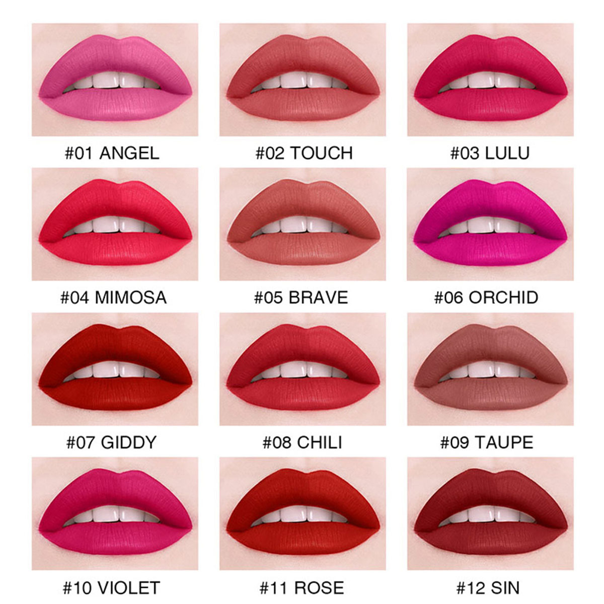 Lip Gloss Color Set