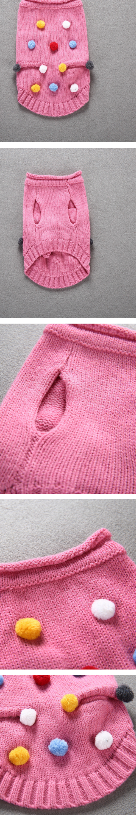 Pet Sweater Pink