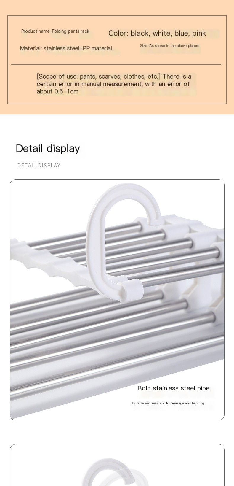Folding Trousers Rack - Image 13
