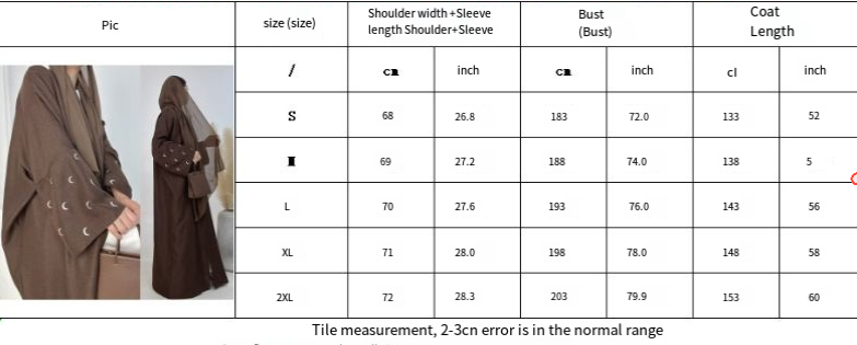 Loriya2023 AliExpress Dubai Middle East Turkey Dubai Embroidered Elegant Cardigan Robe LR664