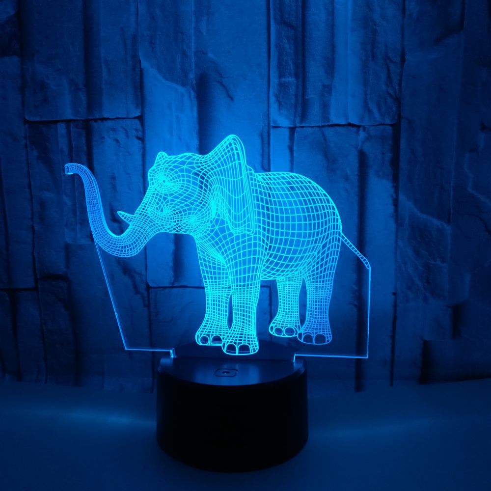 New Elephant 3D Light in action