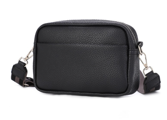 Solid Color Messenger Bag in action