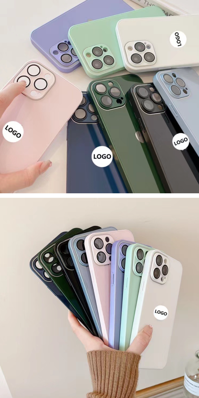 Liquid Silicone Glass Case