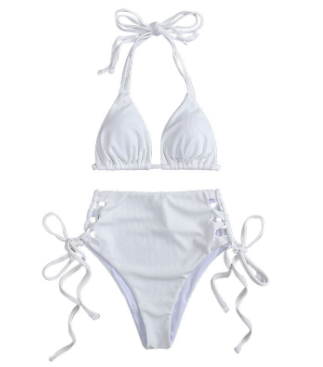 Halter Neck Two-Piece Set Image 2