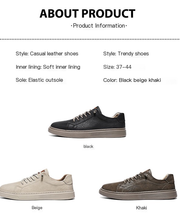 נעלי עור אמיתיות