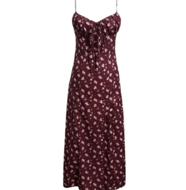 Floral Pleated Dress